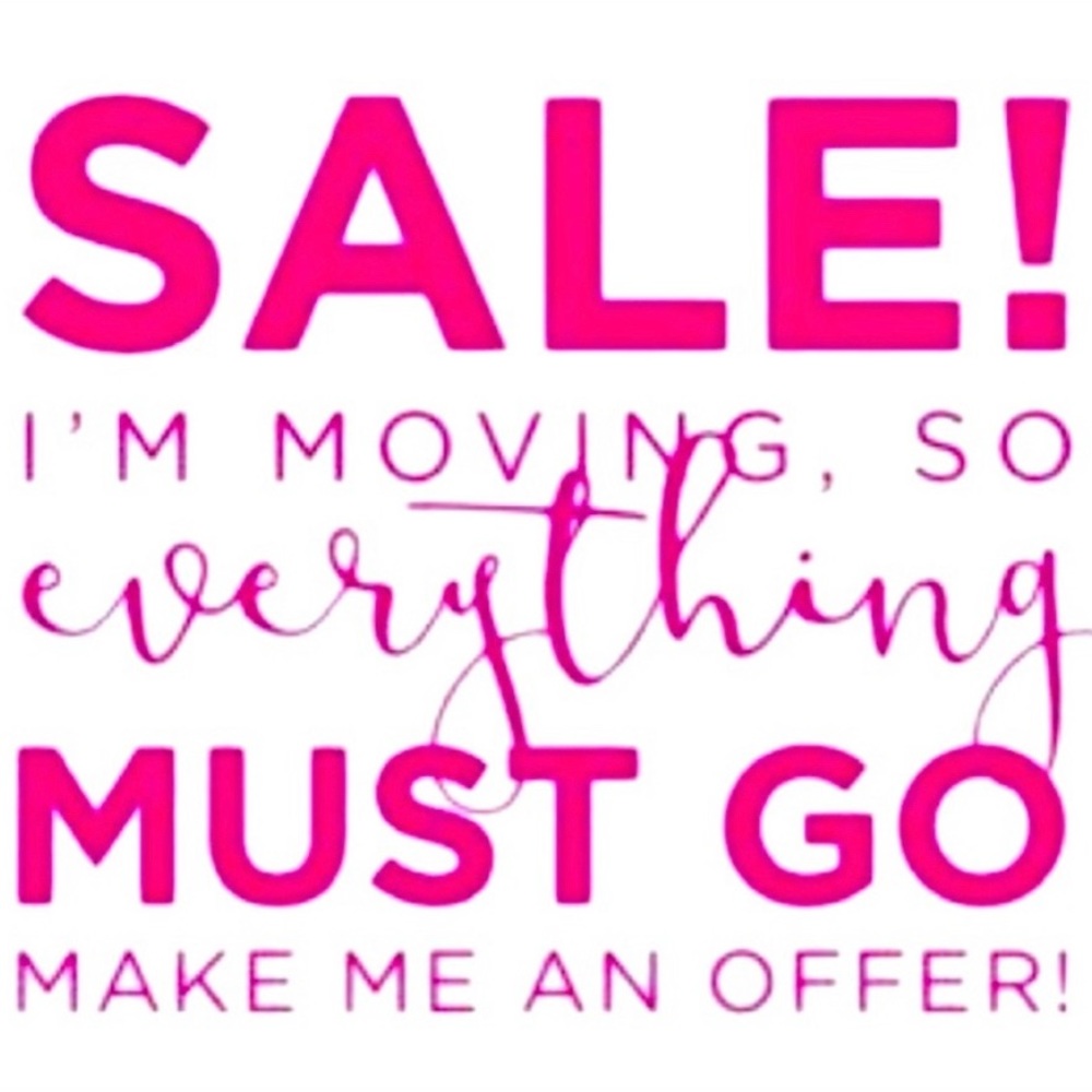 MOVING SALE